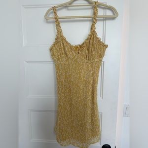Hello Molly Mustard Yellow Sun Dress